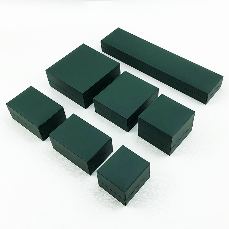 wholesale Green leatherette paper box from China